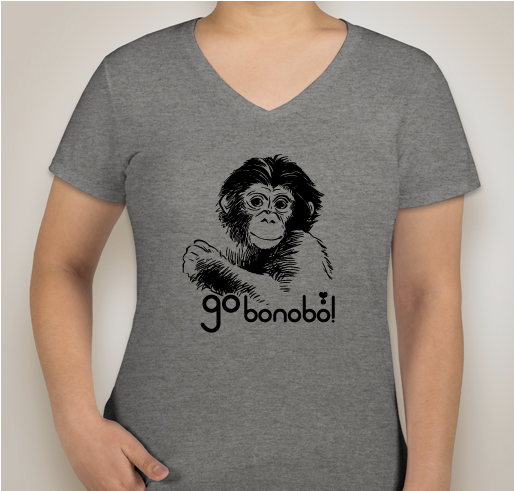 Bonobo Conservation Initiative Celebrates 50 Years of Earth Day Fundraiser - unisex shirt design - front