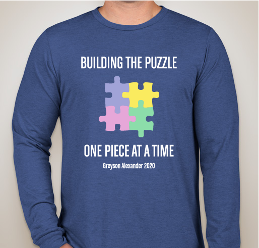 AUTISM AWARENESS SUPPORT T-SHIRTS FOR GREYSON Fundraiser - unisex shirt design - small