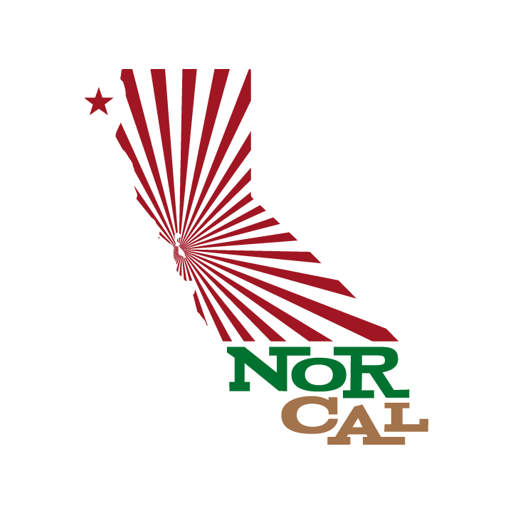 NorCal Proud shirt design - zoomed