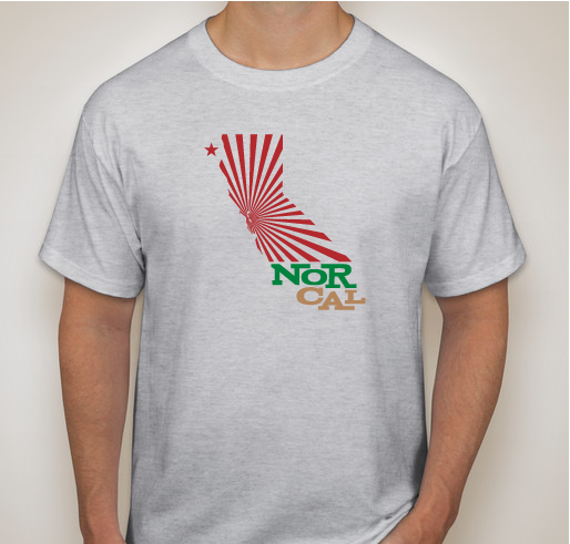 NorCal Proud Fundraiser - unisex shirt design - front