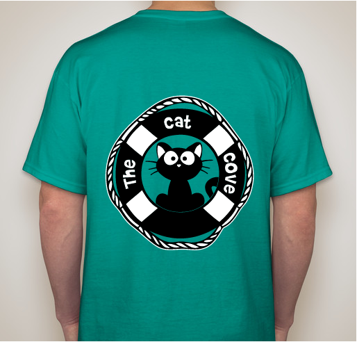 The Cat Cove T-Shirt & Sweatshirt Fundraiser Fundraiser - unisex shirt design - back