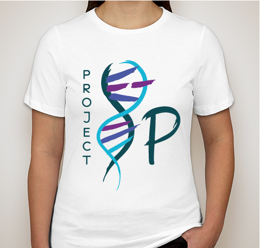 Project 8p Fundraiser - unisex shirt design - front