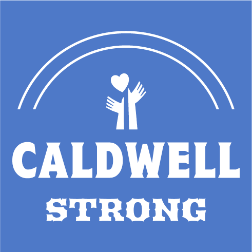 Caldwell Strong shirt design - zoomed