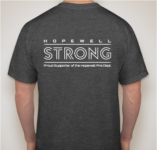 Hopewell Fire Department Fundraiser Fundraiser - unisex shirt design - back