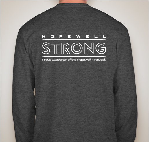Hopewell Fire Department Fundraiser Fundraiser - unisex shirt design - back