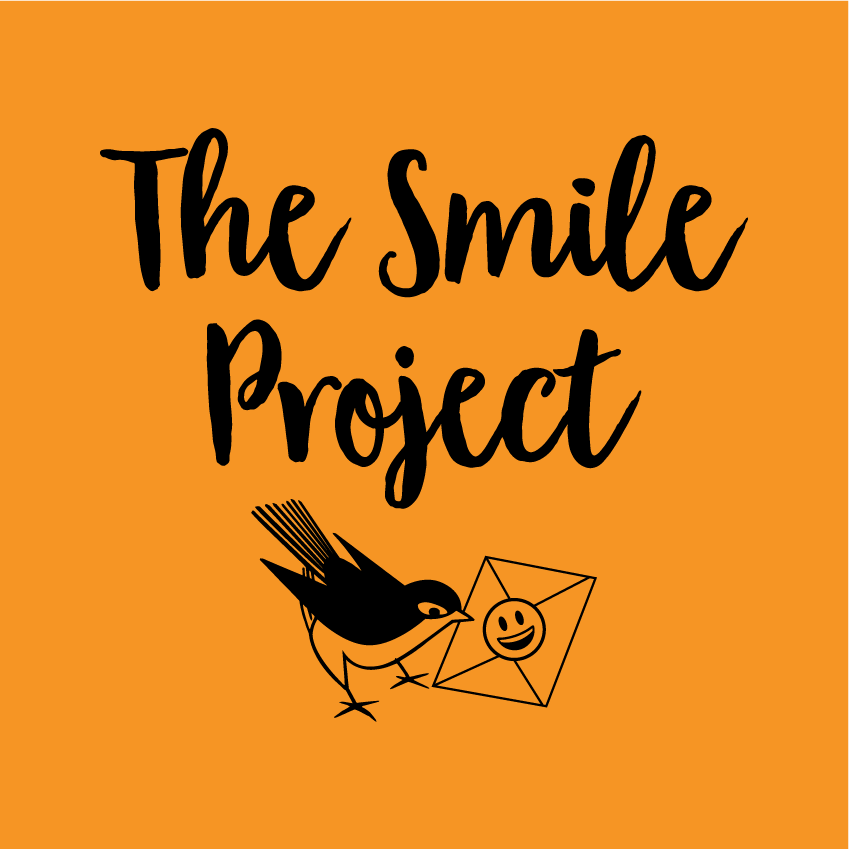The SMILE Project Merch shirt design - zoomed