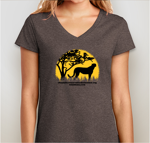 Cheetah Conservation through the COVID era Fundraiser - unisex shirt design - front