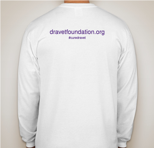 #CureDravet 2020 Fundraiser - unisex shirt design - back