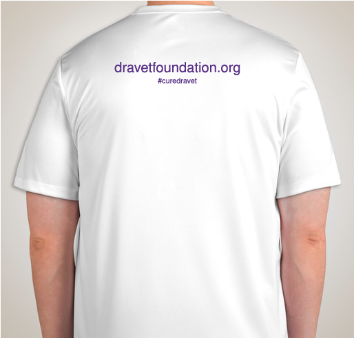 #CureDravet 2020 Fundraiser - unisex shirt design - back