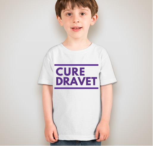 #CureDravet 2020 Fundraiser - unisex shirt design - front