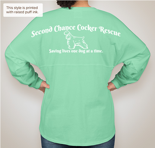 SCCR Spring Spirit Jersey Fundraiser - unisex shirt design - back