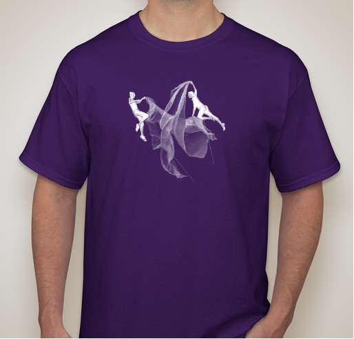 LOFTING IN BANDALOOP 2020 Fundraiser - unisex shirt design - front