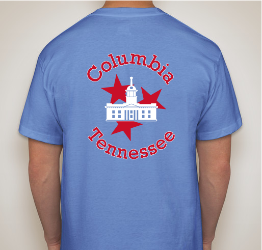 Leadership Maury 2020 Food Drive Fundraiser T-Shirt Mule Bowtie Fundraiser - unisex shirt design - back