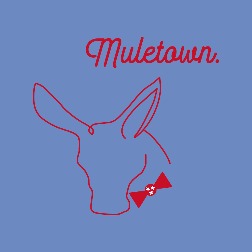 Leadership Maury 2020 Food Drive Fundraiser T-Shirt Mule Bowtie shirt design - zoomed