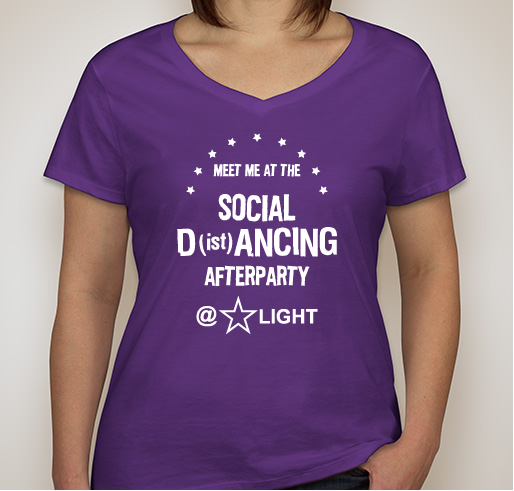 Help our teachers from STARLIGHT DANCE CENTER during the Covid19 health crisis Fundraiser - unisex shirt design - front