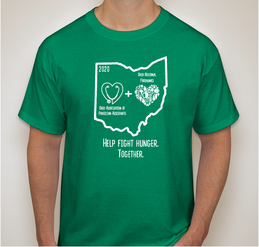 2020 OAPA Fundraiser for The Ohio Regional Foodbanks Fundraiser - unisex shirt design - front