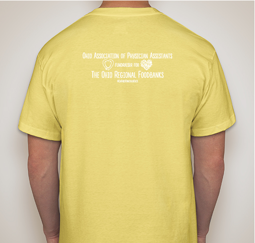 2020 OAPA Fundraiser for The Ohio Regional Foodbanks Fundraiser - unisex shirt design - back