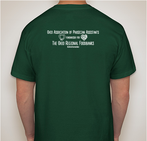 2020 OAPA Fundraiser for The Ohio Regional Foodbanks Fundraiser - unisex shirt design - back