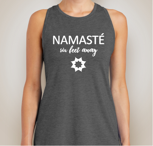 Savannah Power Yoga Fundraiser - unisex shirt design - front