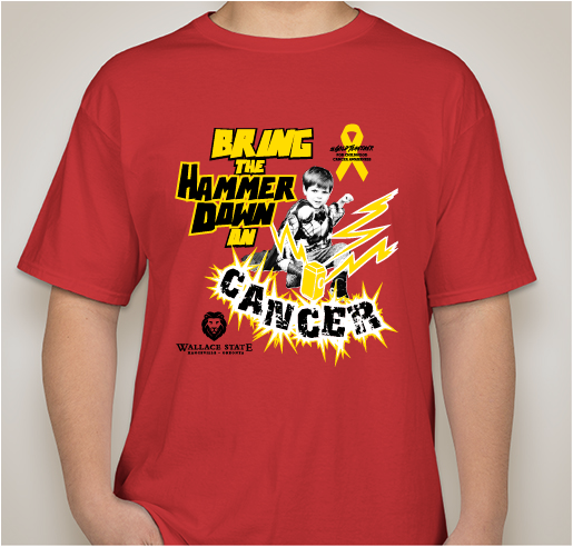 Wallace State #GoldTogether Fundraiser - unisex shirt design - front