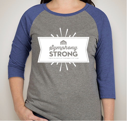 Step Up For The Symphony Fundraiser - unisex shirt design - front