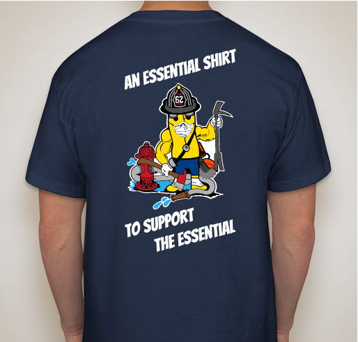 North Penn Covid-19 Fundraiser Fundraiser - unisex shirt design - back