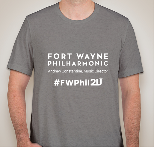 Fort Wayne Philharmonic - FWPhil2U Fundraiser - unisex shirt design - front