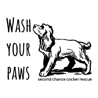 Second Chance Cocker Rescue Face Masks shirt design - zoomed