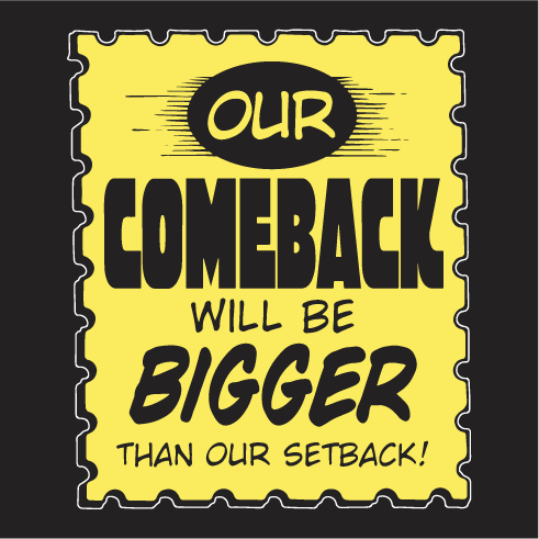 Back The Comeback #2 - Support Local Comic & Game Stores shirt design - zoomed