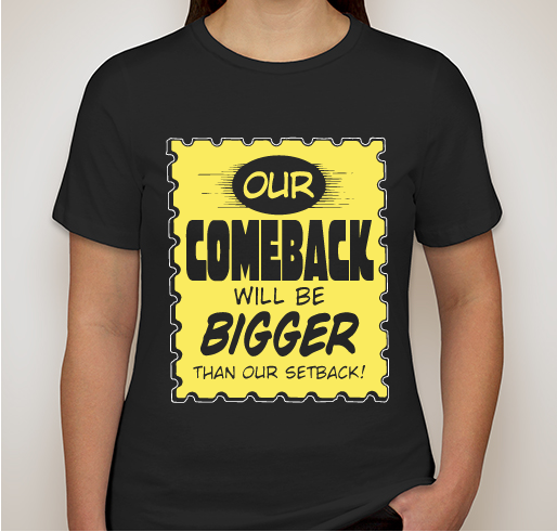 Back The Comeback #2 - Support Local Comic & Game Stores Fundraiser - unisex shirt design - front