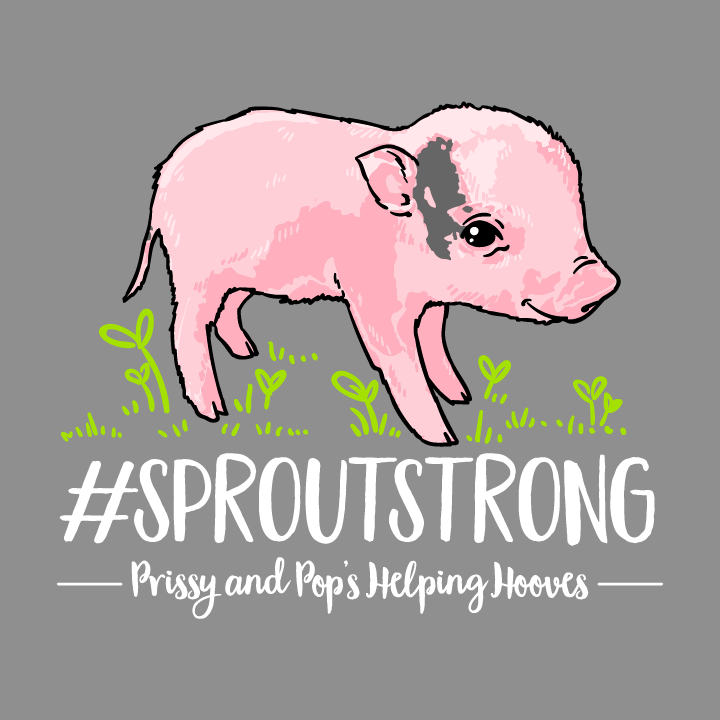 #SPROUTSTRONG shirt design - zoomed