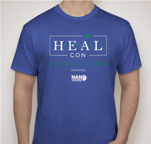 HEALCon Virtual in 2020 Fundraiser - unisex shirt design - front