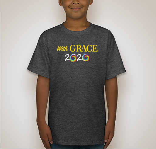 With Grace for Project ALS: It is time to find a cure. Fundraiser - unisex shirt design - front