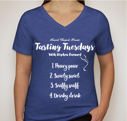 Tasting Tuesdays Fundraiser - unisex shirt design - front