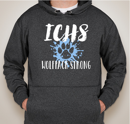 ICHS Wolfpack Strong Fundraiser Fundraiser - unisex shirt design - front