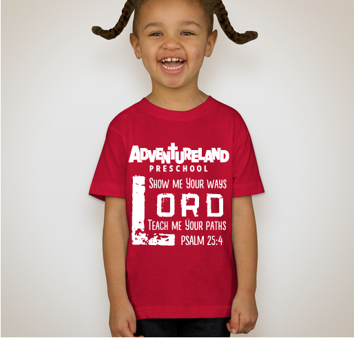 Adventureland Preschool Financial Assistance Fund Fundraiser - unisex shirt design - front