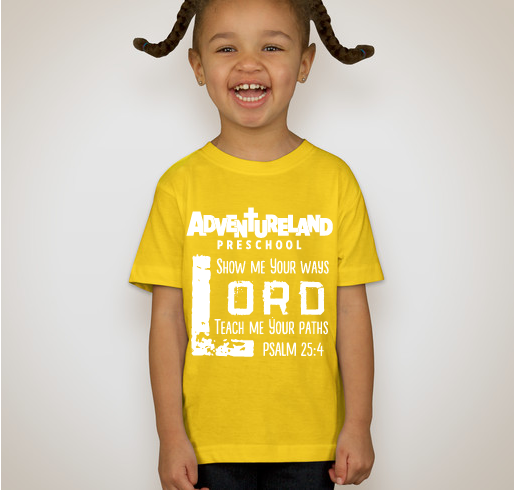 Adventureland Preschool Financial Assistance Fund Fundraiser - unisex shirt design - front