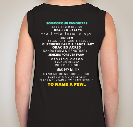 Together Fundraiser - unisex shirt design - back
