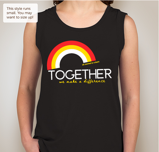 Together Fundraiser - unisex shirt design - front