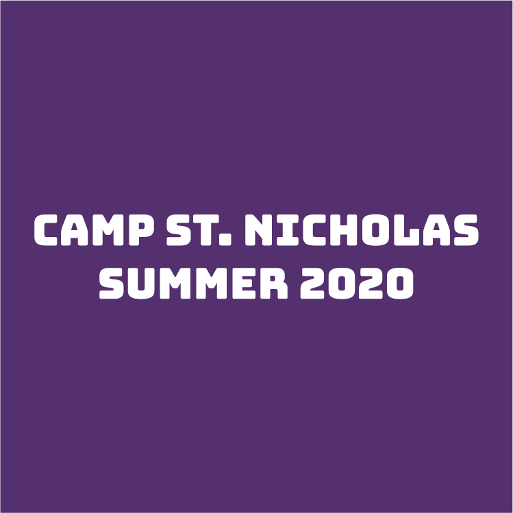 Camp St. Nicholas shirt design - zoomed