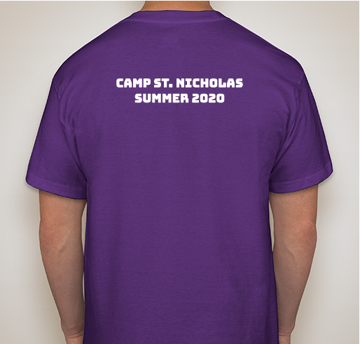 Camp St. Nicholas Fundraiser - unisex shirt design - back