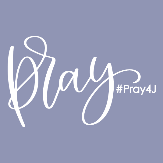 #Pray4J shirt design - zoomed