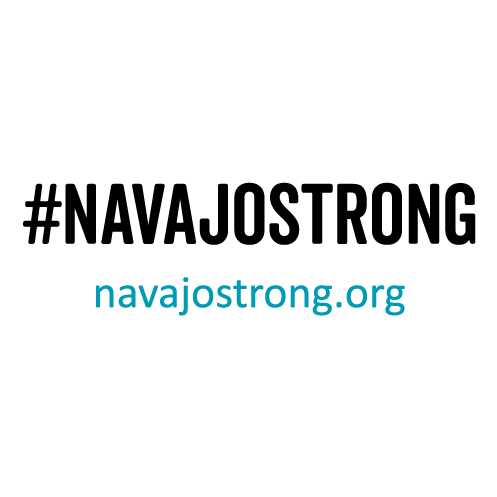 NavajoStrong for Navajo families affected by COVID-19 shirt design - zoomed