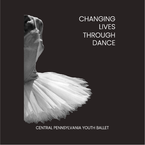 Central Pennsylvania Youth Ballet | Relief Fund shirt design - zoomed