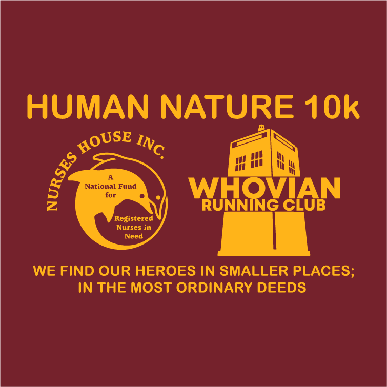 WRC Human Nature 10k shirt design - zoomed