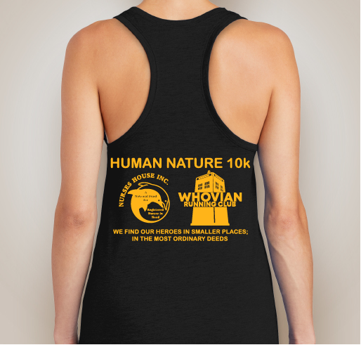 WRC Human Nature 10k Fundraiser - unisex shirt design - back