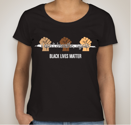 Support Black Lives Matter Fundraiser - unisex shirt design - front