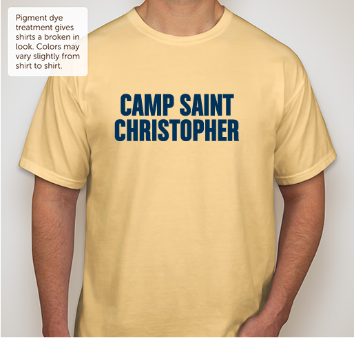 Camp Saint Christopher - There's no place like home Fundraiser - unisex shirt design - front