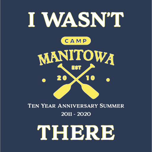 Ten Year Anniversary Fundraiser shirt design - zoomed