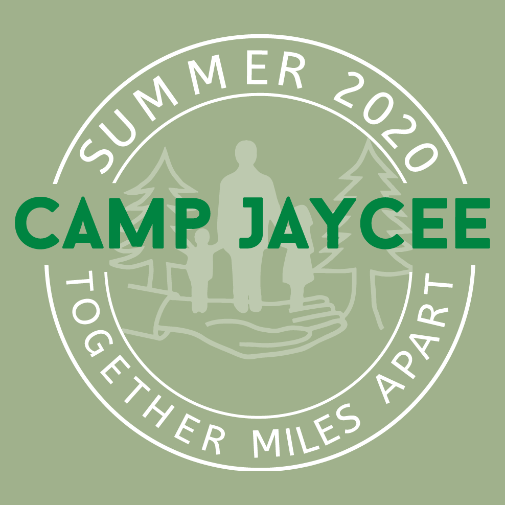 Camp Jaycee 2020 -Together Miles Apart shirt design - zoomed